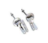MSV Hinges for Toilet Seats of Stainless Steel, Stainless_Steel, Silver