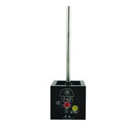 MSV "Hopscotch Toilet Brush, Black/White