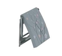 MSV Japanese Tree and Stainless Steel Toilet Paper Holder, Multi-Colour