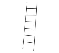 MSV Jayden 6 Tier Steel Towel Rack Black