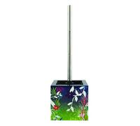 MSV "Langkawi Stainless Steel/MDF Toilet Brush, Multi-Colour