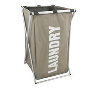 MSV "Laundry Basket, Multi-Colour, 35 x 35 x 58 cm