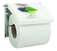 MSV "Lingga Stainless Steel/MDF Toilet Paper Holder, Multi-Colour