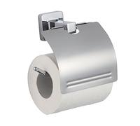 MSV "Lucca Toilet Paper Holder, Silver