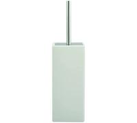 MSV "Mahe Ceramic and Stainless Steel Toilet Brush, White