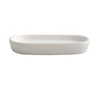MSV MAONIE Ceramic Soap Dish Matt White