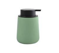 MSV MAONIE Ceramic Soap Dispenser Basil Green Matte, Standard