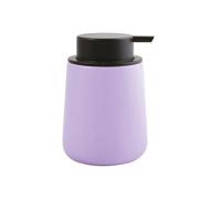MSV MAONIE Ceramic Soap Dispenser Lavender Matt, Purple, Standard