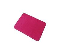 MSV Memory Foam Bath Mat, Pink, 70 x 50 cm