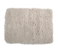 MSV Microfiber Bath Mat, Beige, 70 x 50 cm