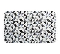 MSV Microfibre Bath Mat 45 x 75 cm Calula Grey, 75 x 45 cm