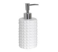 MSV SOAP Dispenser MOSAIK, Resin, White, 7.2x17.5cm