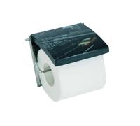 MSV New York Toilet Paper Holder, Stainless-Steel, Multi-Colour