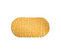 MSV Non-Slip Bath Mat PVC 35 x 68 cm Saffron