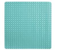 MSV Non-Slip Quadro Prem Rug, 54 x 54 cm, Aqua Durable Rubber, Elegant Design, Ideal for Bathroom, Kitchen, Maximum Safety, Optimal Comfort, Easy to Clean, Caoutchouc, 54 x 54 cm