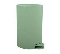 MSV Osaki Cosmetic Bin Pedal Bin 3 Litres with Removable Inner Bucket - Basil Green