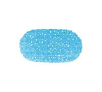 MSV "Pebbles Bath Mat, Blue, 69 x 36 cm