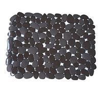 MSV "Pebbles PVC Sink Mat, Chocolate