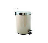 MSV Pedal Bin, Beige, 3 Litre
