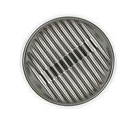 MSV Plastic Aspen Soap Dish, White