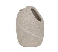 MSV Polyresin Malua Tooth Brush Holder, Beige