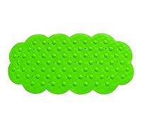 MSV Rubber Bath MAT 44X92-GREEN, Fabric, Green, 92 x 44 cm