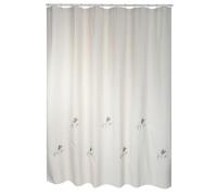 MSV Shower Curtain alg/Pol 180 x 200 Prem. Tulip, 200 x 180 cm