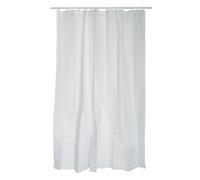 MSV Shower Curtain Polyester 180 x 200 cm White