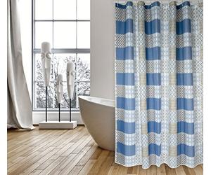 MSV Shower curtain Premium 180x200cm Ceram moyen