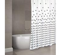 MSV Shower curtain Premium 180x200cm Thika anthracite
