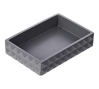 MSV Soap dish Kubik of polyresin blue