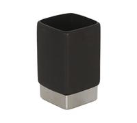 MSV Stainless Steel/Ceramic Nhale Beaker, Black