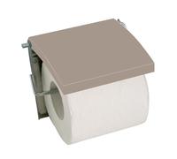 MSV Stainless Steel/MDF Toilet Paper Holder, Beige