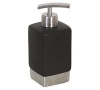 MSV Stainless Steel Soap Dispenser, Black