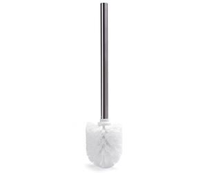 MSV Stainless Steel Toilet Brush Handle, White