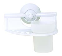 MSV Stainless Steel Toothbrush Holder, Silver