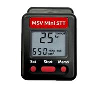 MSV Tennis Racket for Advanced Players - String Hardness Gauge - Graphite - 50 x 60 x 35 mm - Strung