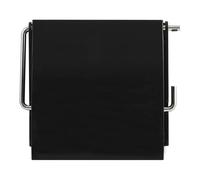 MSV Toilet Roll Holder - Paper Clips - Black, 30 x 20 x 15 cm