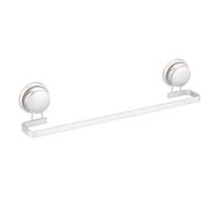 MSV Towel Rail Mega Suction Cup 2 Hooks in Aluminium