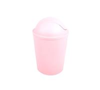 MSV Trash bin AKO 5,5l with Pastel flip lid, Baby Pink, 5,5 L