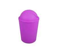 MSV Trash bin AKO 5,5l with Purple flip top lid, Violet, 5,5 L