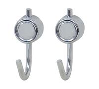 MSV Wall Hook of Chrome, Silver2 -Piece