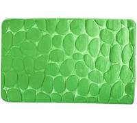 MSV Washable Bath Mat Quick Dry Non-Slip 40 x 60 cm Basil Green