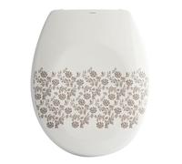 MSV WC seat Duroplast SoftClose Ikebana brown