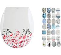 MSV WC Toilet Seat, Multicolour, 45.5 x 37 x 5 cm, Pack of 30