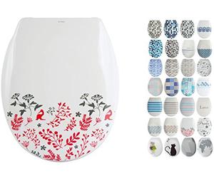 MSV WC Toilet Seat, Multicolour, 45.5 x 37 x 5 cm, Pack of 30