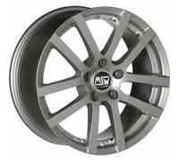 MSW 22 GREY SILVER ALLOY WHEEL 15X6 ET42 4X100