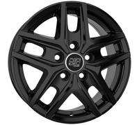MSW 40 VAN GLOSS BLACK ALLOY WHEEL 16x6.5 ET55 5x130