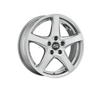MSW All Season 78 Alloy Wheel 17x6.5 ET49 5x112 Full Silver 66.6mm CB
