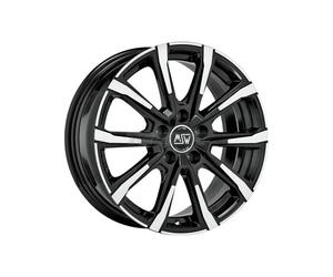 MSW All Season 79 Alloy Wheel 18x7.5 ET51 5x112 Gloss Black Full Polished 57....
